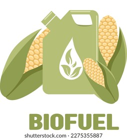 Biofuel - Biomass Ethanol, Made from Corn.