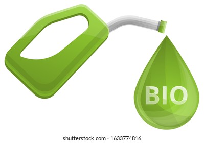 Biofuel concept cartoon. Illustration of biofuel vector concept for any web design