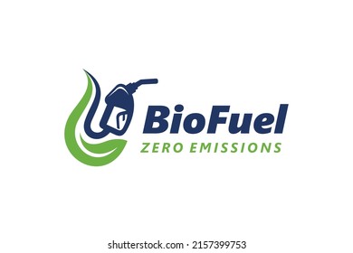 Biofuel modern logo design template