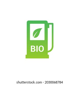 Biofuel Vector Gas Icon. Greenhouse Ethanol Bio Fuel