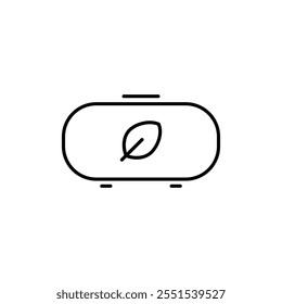 Biogas icon web design in vector