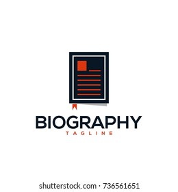 The Biography Logo