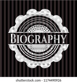 Biography silver emblem