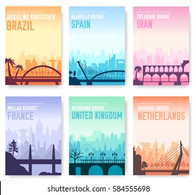 Biohazard chemists brochure cards set. chemistry lab template of flyear, magazine, poster, book cover, banner. Science people with equipment invitation concept background. Layout scientist modern page