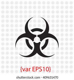 Biohazard icon.