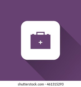 biohazard icon. flat design