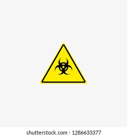 biohazard icon graphic element Illustration template design