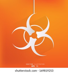 Biohazard icon,biological danger