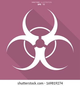 Biohazard icon,biological danger