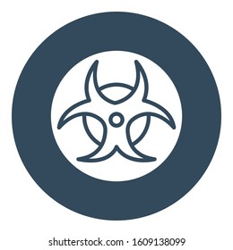 
Biohazard Isolated Vector icon which can be easily modified or edit

