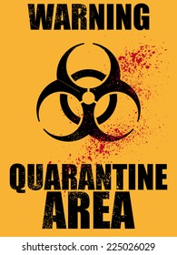 Biohazard Quarantine Area Background