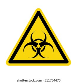 Biohazard sign , biohazard symbol , vector illustration