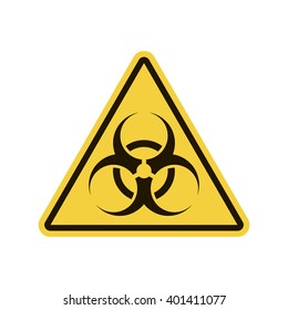 Biohazard Sign. Vector illustration, EPS10.
