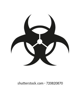 Biohazard symbol icon