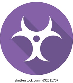 Biohazard Vector Icon 
