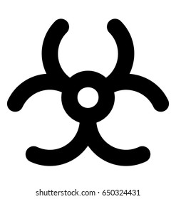 Biohazard Vector Icon