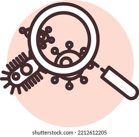 Biologische Katastrophe , Illustration, Vektorgrafik auf weißem Hintergrund.