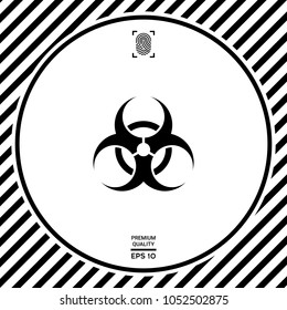 Biological hazard sign