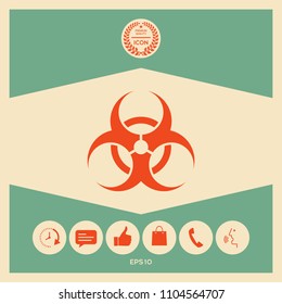 Biological hazard sign