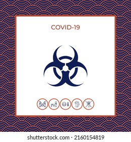 Biological Hazard Sign. Element For Your Design