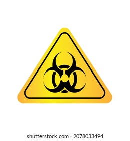 Biological Hazard Sign, Sign And Symbol Vector Illustration