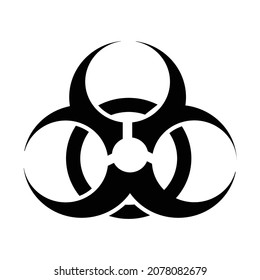 Biological Hazard Sign, Sign And Symbol Vector Illustration