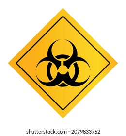 Biological Hazard Sign, Sign And Symbol Vector Illustration