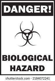 Biologisches Warnzeichen, Vektor