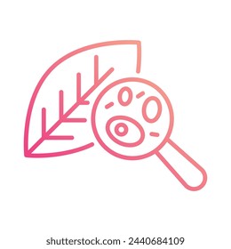 Biological icon editable stock vector illustration