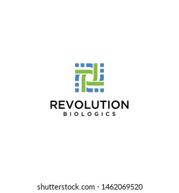 biological revolution logo with the symbol r