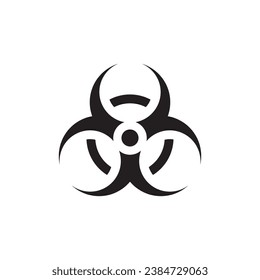 biological risks icon symbol sign vector