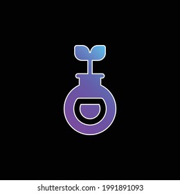 Biologische Farbverlauf-Vektorsymbol