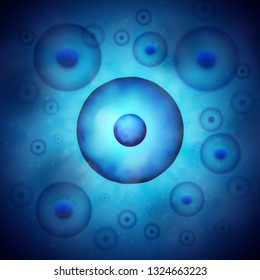 Biology cells background