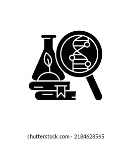 Biology color line icon. Isolated vector element. Outline pictogram for web page, mobile app, promo