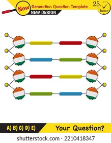 Biología, hélice del ADN, replicación del ADN, plantilla de preguntas de próxima generación, cifras de física tonta, pregunta de examen, eps