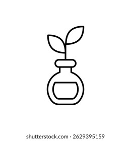 Biologia Icon ilustração de stock vetorial