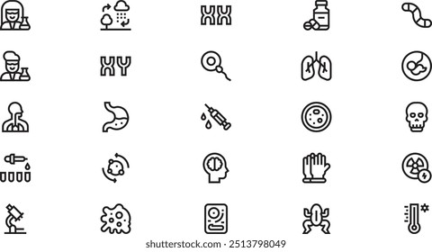 Colección de iconos vectoriales de alta calidad con trazo editable. Ideal para Profesional y Proyectos Creativos.