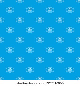 Biology pattern vector seamless blue repeat for any use