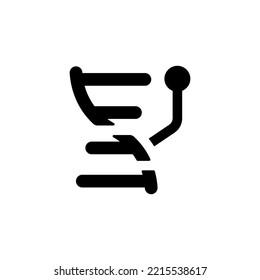 Biology research icon (Simple vector illustration)