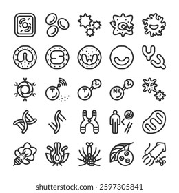 Biology Science Biology Icon Set