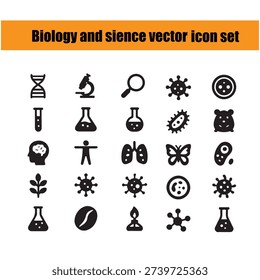 Biology and Science Vector Icon