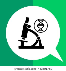 Biology simple icon