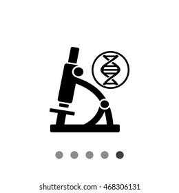 Biology simple icon