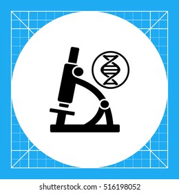 Biology simple icon