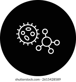 Biology vector icon. Can be used for printing, mobile and web applications.