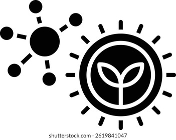 Biology vector icon. Can be used for printing, mobile and web applications.