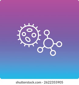 Biology vector icon. Can be used for printing, mobile and web applications.