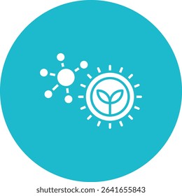 Biology vector icon. Can be used for printing, mobile and web applications.