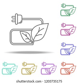 biomass energy outline icon. Elements of Ecology in multi color style icons. Simple icon for websites, web design, mobile app, info graphics