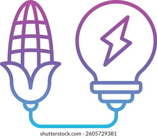Biomass Energy vector icon. Can be used for printing, mobile and web applications.